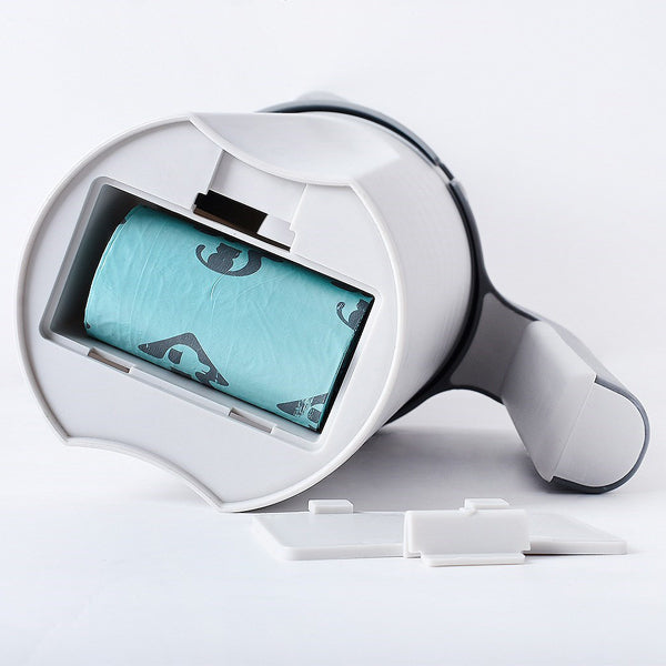 Cat Scoop - Pá Higiênica para Gatos com Dispenser Embutido + Saco Coletor Descartável