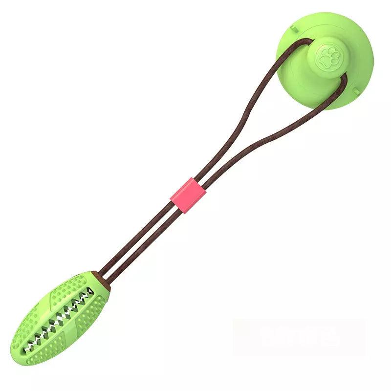 Bola Petisqueira com Corda - Brinquedo Mordedor Para Cachorros