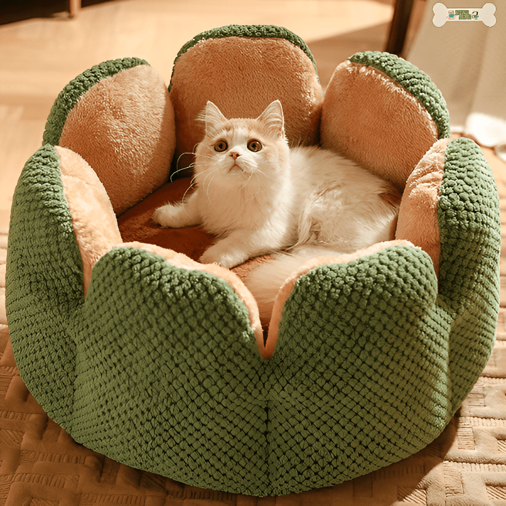Cama Puff Pet Florzinha™  - Ultra Macia Para Gatos