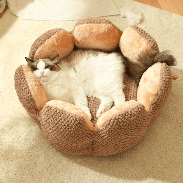 Cama Puff Pet Florzinha™  - Ultra Macia Para Gatos