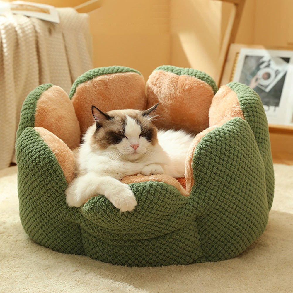 Cama Puff Pet Florzinha™  - Ultra Macia Para Gatos