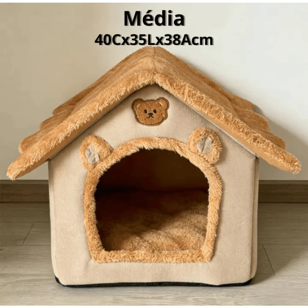 Cama Casinha Toca de Pelúcia  – Snouty™