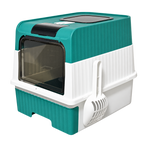 Caixa de Areia Fechada Antiodor com UV Sanitizante e Filtro Carvão para Gato SmartClean