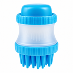 Escovinha Prática de Silicone Porta Shampoo para Pets.