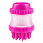 Escovinha Prática de Silicone Porta Shampoo para Pets.