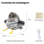 Brinquedo Interativo Pássaro para Gatos com Sensor de Toque, Som e Movimento – NewPet