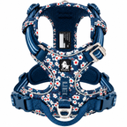 Peitoral Refletivo Antipuxão Ajustável para Cães Confortável e Seguro - TrueLove