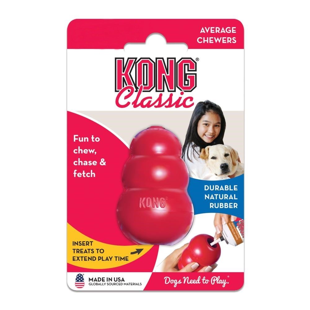 Brinquedo Kong Classic Interativo para Cachorros